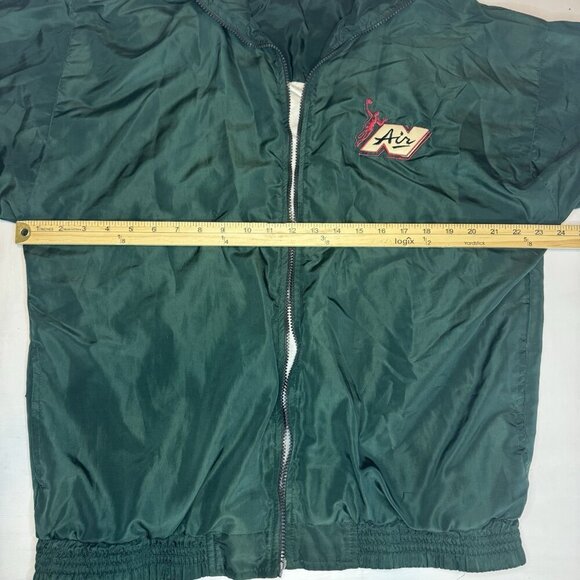 Ultra Rare Vintage 80s 90s Nike Air Jacket Windbreaker Embroidered Green - Picture 2 of 9